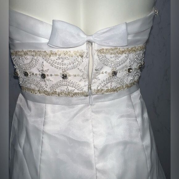 Authentic Luna Novias Wedding Dress - Picture 4 of 9